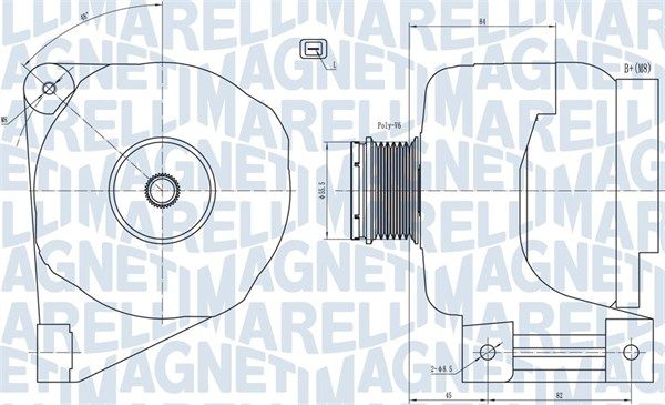 MAGNETI MARELLI Generaator 063731673010